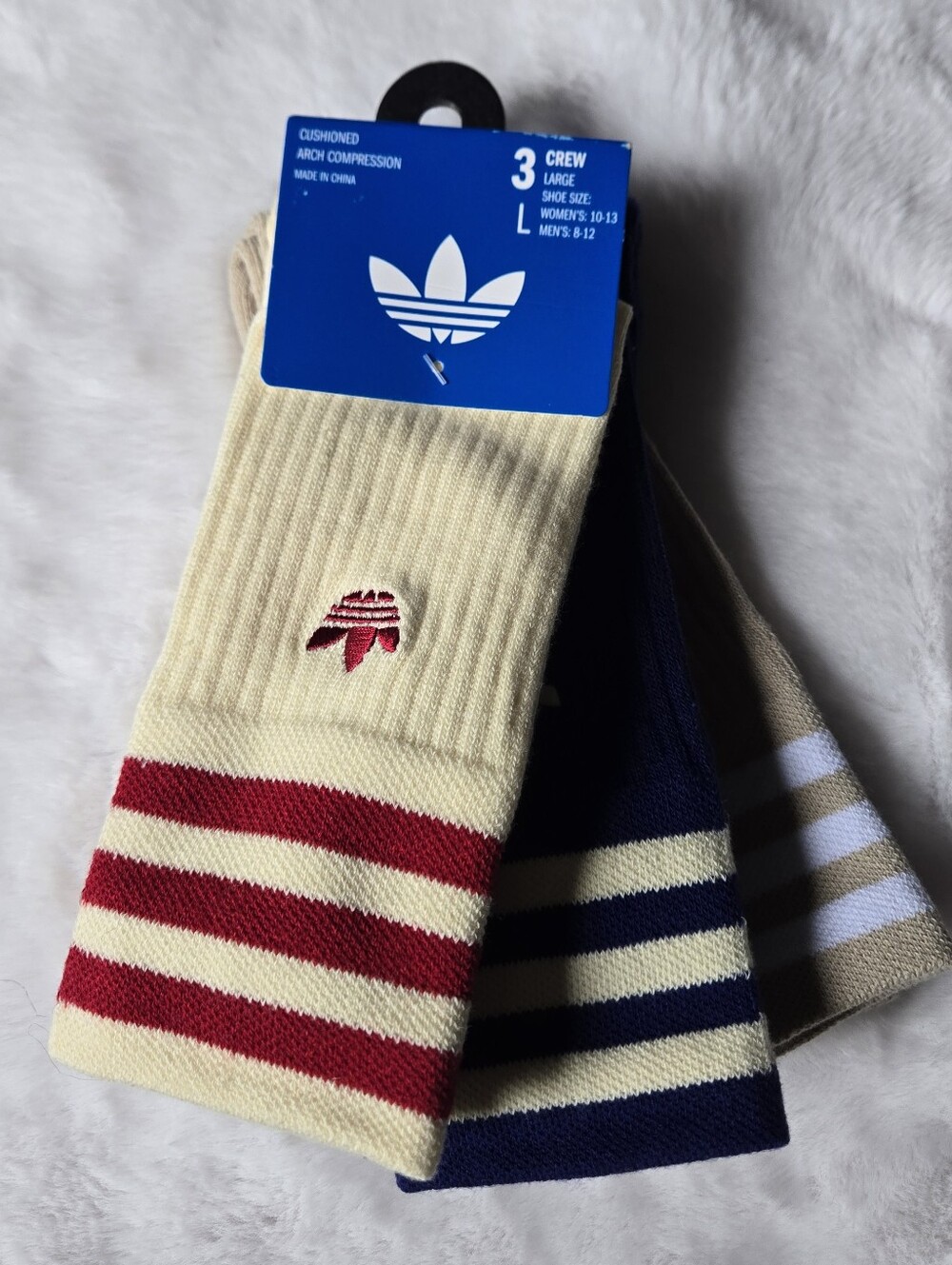 NWT Adidas Crew Socks